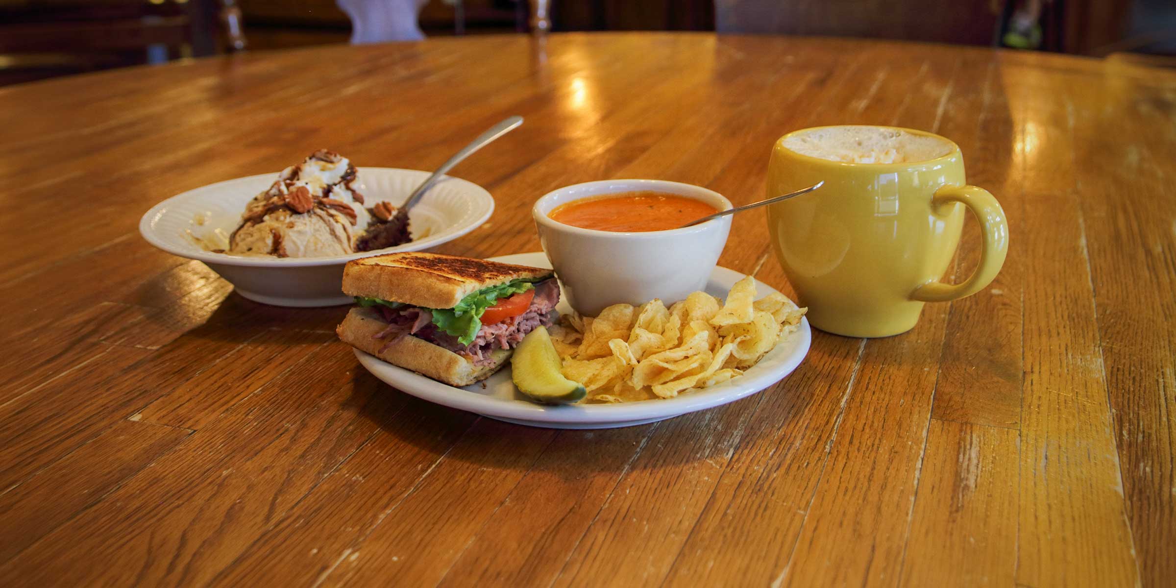 Inside Mustard Seed Coffee Shop & Deli, Buhler, Kansas